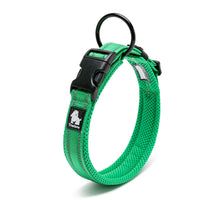 HKM-902035 Reflective 3M Soft Padded Dog Collar with Mesh Lining - Durable and Comfortable for Pets