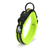 HKM-902035 Reflective 3M Soft Padded Dog Collar with Mesh Lining - Durable and Comfortable for Pets
