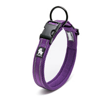 HKM-902035 Reflective 3M Soft Padded Dog Collar with Mesh Lining - Durable and Comfortable for Pets