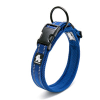 HKM-902035 Reflective 3M Soft Padded Dog Collar with Mesh Lining - Durable and Comfortable for Pets