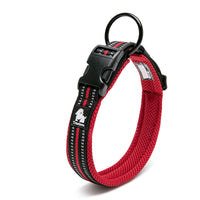 HKM-902035 Reflective 3M Soft Padded Dog Collar with Mesh Lining - Durable and Comfortable for Pets