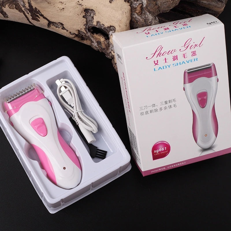 HKM-086803 Electric Epilator for Women – Hair Removal for Underarms and Legs, Lightweight and Compact Design