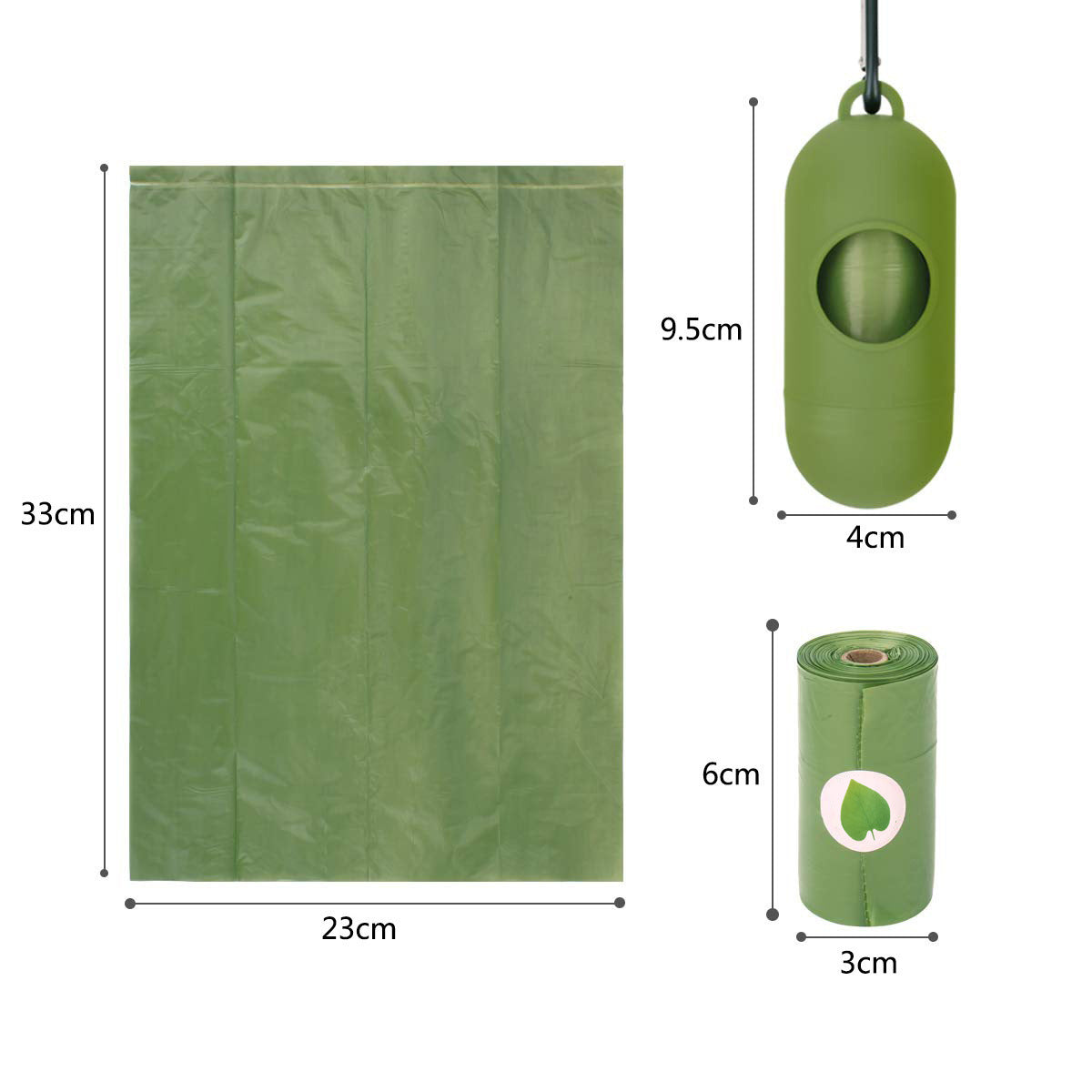 HKM-660435 Biodegradable Pet Waste Bags for Eco-Friendly Cleanup