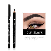 HKM-324243 Waterproof and Sweat-proof Eyeliner Pencil in Multicolor Options: Black, Dark Brown, Light Brown