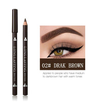 HKM-324243 Waterproof and Sweat-proof Eyeliner Pencil in Multicolor Options: Black, Dark Brown, Light Brown
