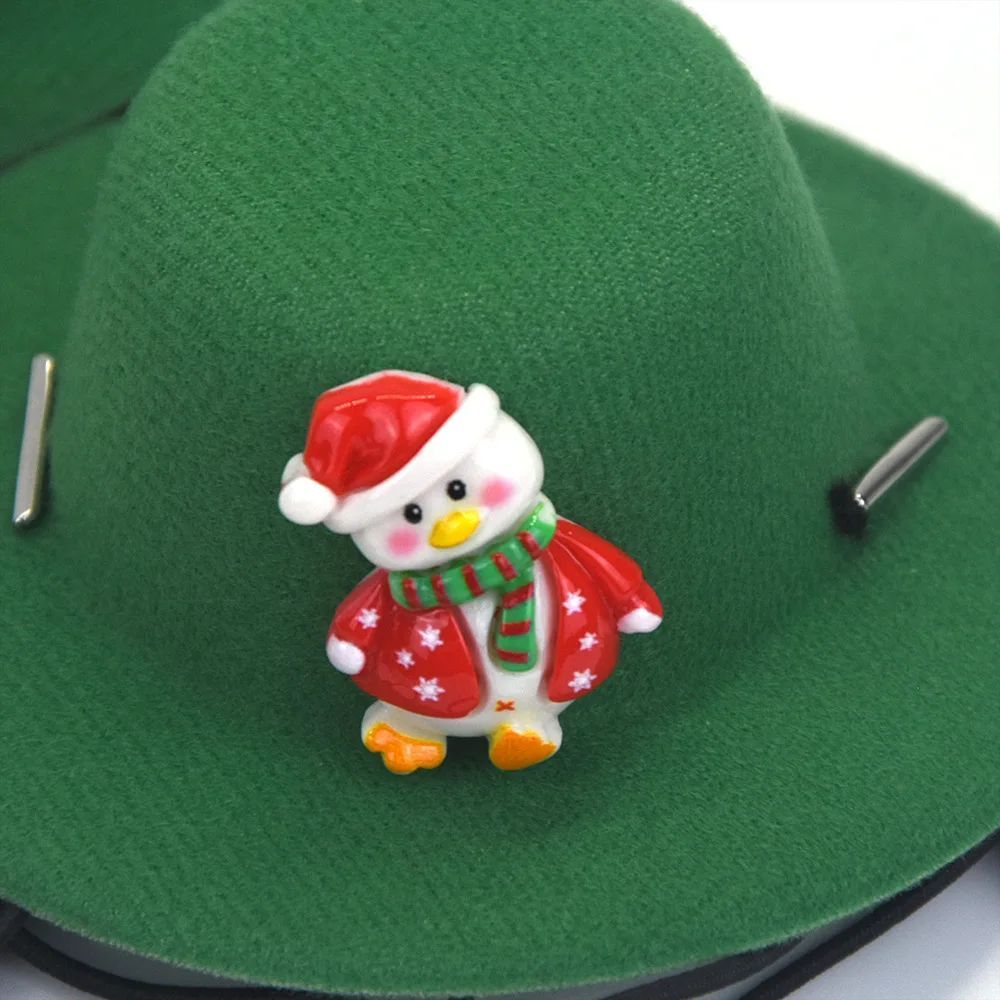 HKM-538131 Festive Pet Christmas Hat - Soft Felt Cloth Dog and Cat Outfit for Holiday Grooming and Cosplay