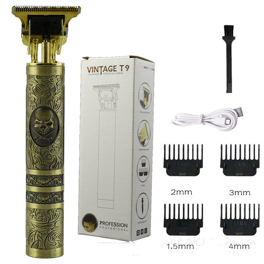HKM-986195 Cordless Hair Clipper with Titanium Alloy Blade for Hair and Beard Trimming