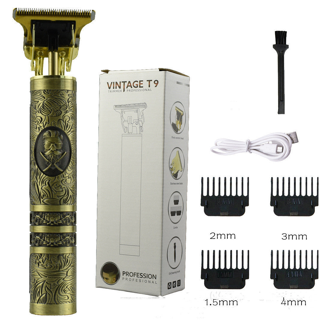 HKM-986195 Cordless Hair Clipper with Titanium Alloy Blade for Hair and Beard Trimming