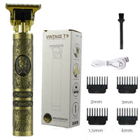 HKM-986195 Cordless Hair Clipper with Titanium Alloy Blade for Hair and Beard Trimming