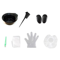 HKM-028179 Oxygen Milk Hair Color Set with Coloring Tools - 100ml Cream & Gel