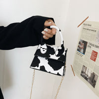 HKM-091923 Trendy One-Shoulder Mini Messenger Bag for Women in PU Leather