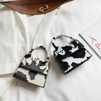 HKM-091923 Trendy One-Shoulder Mini Messenger Bag for Women in PU Leather