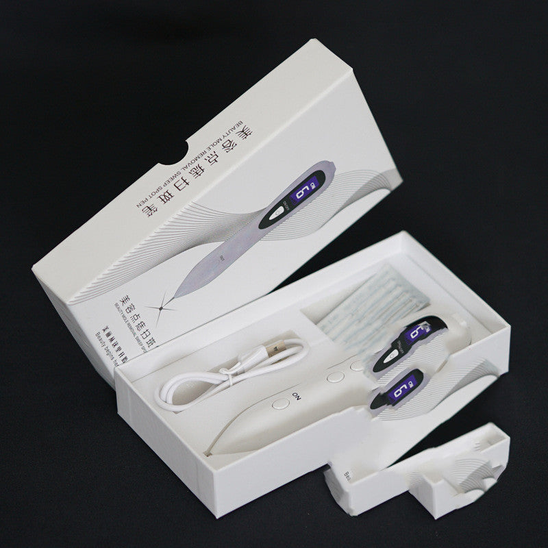 KTX-936979 LCD Skin Tag and Dark Spot Remover Pen with Multiple Speed Settings for Laser Mole and Wart Removal