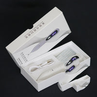 HKM-9936979 plasma pen packaging open with the pen inside