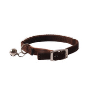 HKM-178003 Flannel Elastic Buckle Cat Collar - Available in Multiple Colors