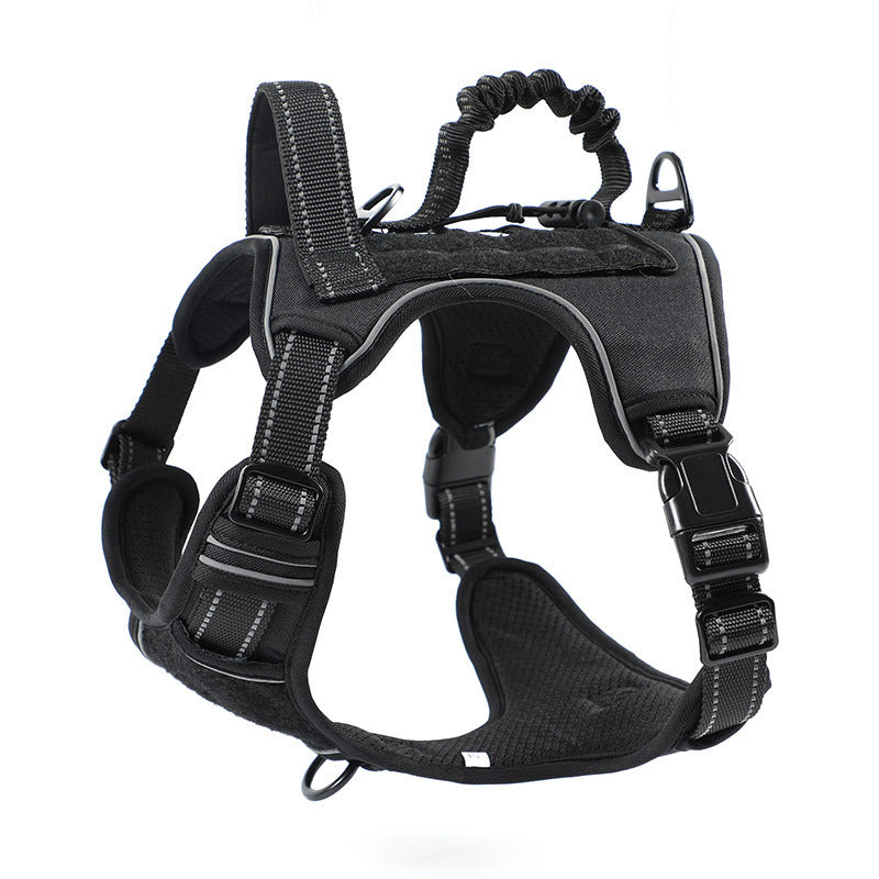 HKM-389587 Outdoor Tactical Explosion-proof Bra with Hand Holding Rope and Multiple Carrying Strap Options