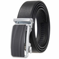 HKM-719251 Men's Cowhide Leather Belt - Model LY36-000011-5, Classic Style for Everyday Wear