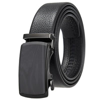 HKM-719251 Men's Cowhide Leather Belt - Model LY36-000011-5, Classic Style for Everyday Wear