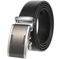 HKM-719251 Men's Cowhide Leather Belt - Model LY36-000011-5, Classic Style for Everyday Wear