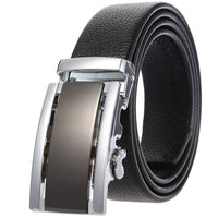 HKM-719251 Men's Cowhide Leather Belt - Model LY36-000011-5, Classic Style for Everyday Wear