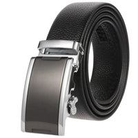 HKM-719251 Men's Cowhide Leather Belt - Model LY36-000011-5, Classic Style for Everyday Wear
