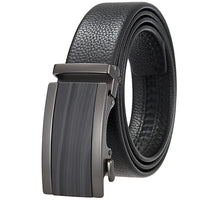 HKM-719251 Men's Cowhide Leather Belt - Model LY36-000011-5, Classic Style for Everyday Wear