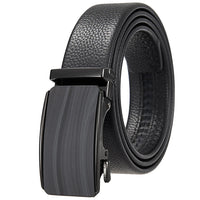HKM-719251 Men's Cowhide Leather Belt - Model LY36-000011-5, Classic Style for Everyday Wear