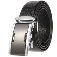 HKM-719251 Men's Cowhide Leather Belt - Model LY36-000011-5, Classic Style for Everyday Wear