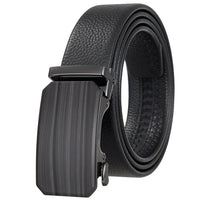 HKM-719251 Men's Cowhide Leather Belt - Model LY36-000011-5, Classic Style for Everyday Wear