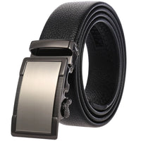 HKM-719251 Men's Cowhide Leather Belt - Model LY36-000011-5, Classic Style for Everyday Wear