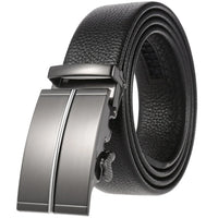 HKM-719251 Men's Cowhide Leather Belt - Model LY36-000011-5, Classic Style for Everyday Wear
