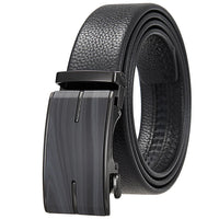 HKM-719251 Men's Cowhide Leather Belt - Model LY36-000011-5, Classic Style for Everyday Wear