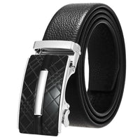 HKM-719251 Men's Cowhide Leather Belt - Model LY36-000011-5, Classic Style for Everyday Wear