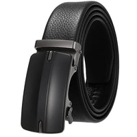 HKM-719251 Men's Cowhide Leather Belt - Model LY36-000011-5, Classic Style for Everyday Wear