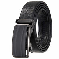 HKM-719251 Men's Cowhide Leather Belt - Model LY36-000011-5, Classic Style for Everyday Wear