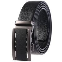 HKM-719251 Men's Cowhide Leather Belt - Model LY36-000011-5, Classic Style for Everyday Wear