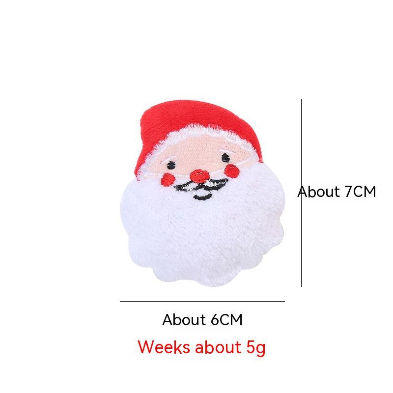 HKM-795795 Christmas Plush Catnip Toys - Santa Claus, Gingerbread Man, Elk Design