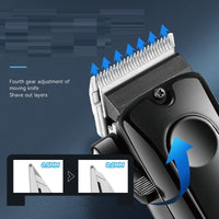 HKM-048275 Rechargeable LED Hair Clipper with Brushless Motor and Digital Display
