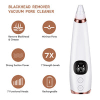 HKM-732307 Facial Cleanser with Vacuum Technology for Blackhead Removal and Pore Tightening