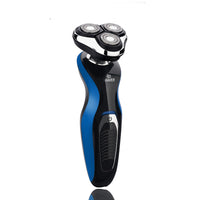 HKM-817747 4D Rotary Rechargeable Shaver with 65 Minutes Operating Time and Washable Cutter Head