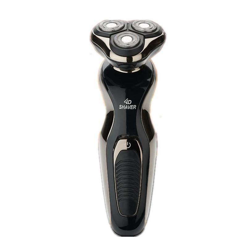 HKM-817747 4D Rotary Rechargeable Shaver with 65 Minutes Operating Time and Washable Cutter Head