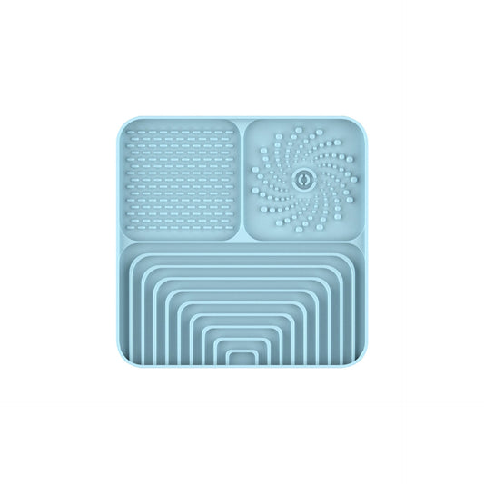 HKM-886995 Silicone Slow Feeder Mat for Dogs and Cats - Anti-Choking Licking Pad with Suction Cup