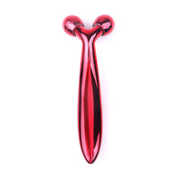 HKM-618835 Y Roller Mini 3D Face-Lifting Massager - Available in Gold and Purple