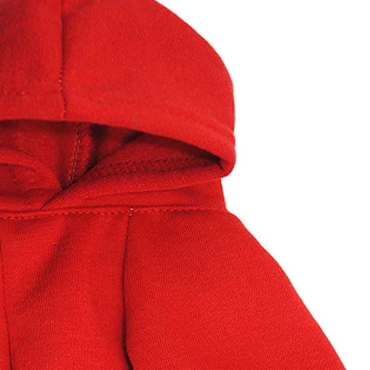 HKM-490899 Scary Skull Fleece Hooded Pet Tee - Black, Red, Green, XS to L