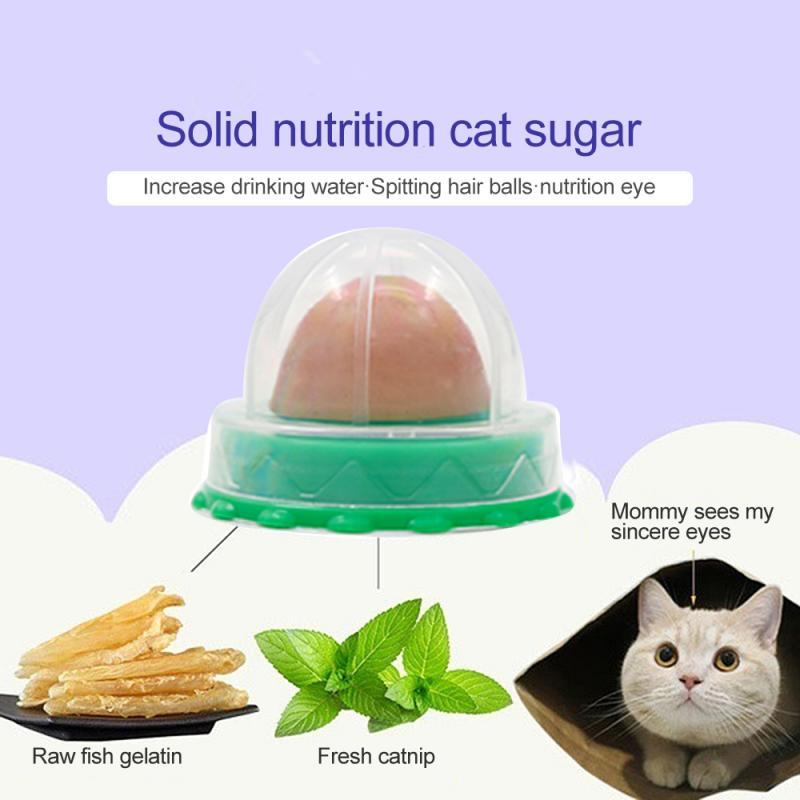 HKM-082451 Cat Sugar Licking Treats - Catnip Flavor Snacks for Feline Enjoyment