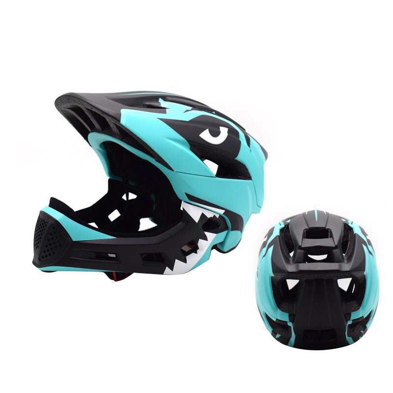 KTX-592275 Children's Full Face Helmet for Balance Bikes and Scooters – Protective Gear for Safe Riding