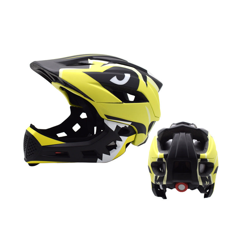 KTX-592275 Children's Full Face Helmet for Balance Bikes and Scooters – Protective Gear for Safe Riding