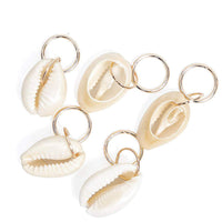 HKM-442323 Casual Metal Round Buckle Hair Loop for Dirty Braid Styles in Gold and Silver