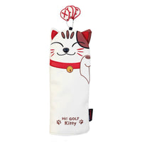 HKM-487059 Lucky Cat Golf Wood Club Head Cover - Stylish Protection for Your Clubs