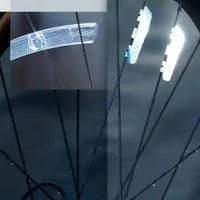 HKM-537107 Reflective Bicycle Spoke Clips for Enhanced Safety on Wheels